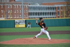 Tyler Blohm completed 6 innings this game. Photo by Amanda Broderick/Maryland Baseball Network